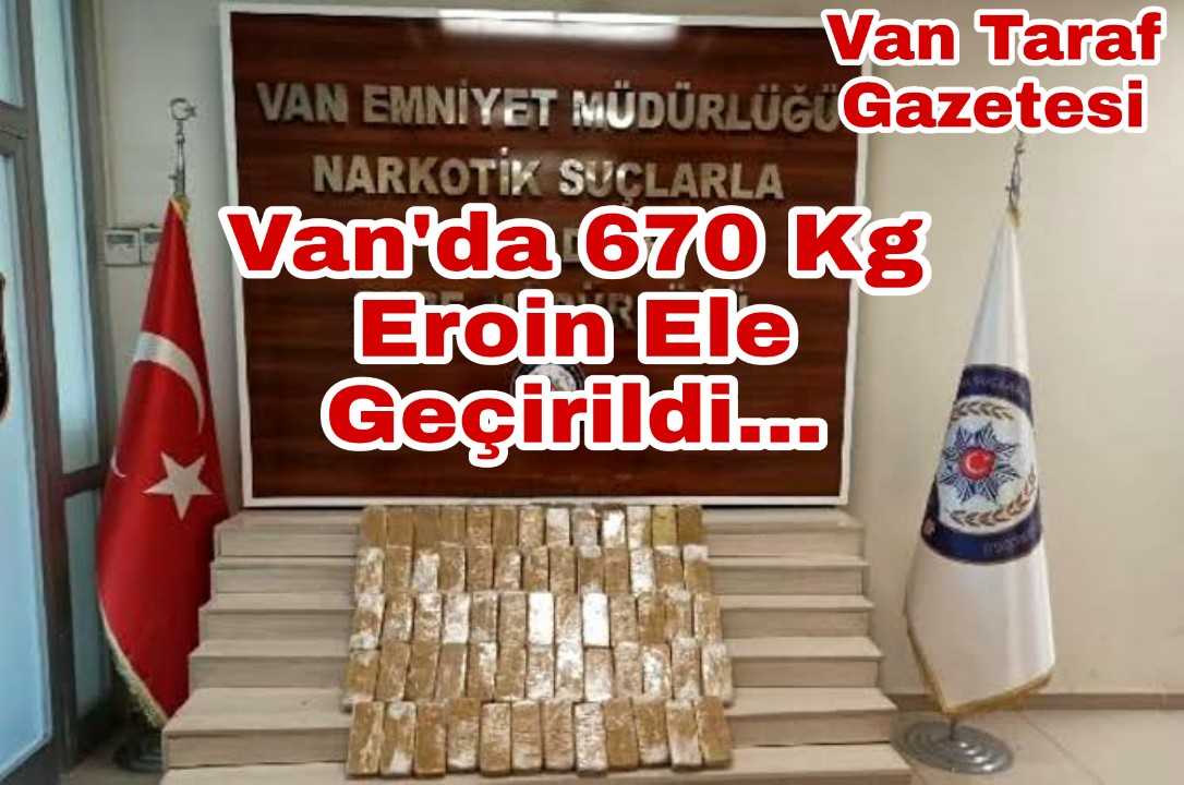 İçişleri Bakanı Soylu duyurdu: 670 kilo eroin yakalandı