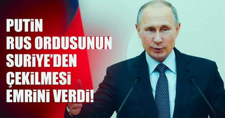 Putin'den Türkiye ziyareti öncesi flaş talimat!