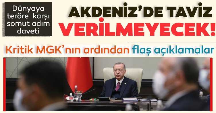 MGK toplantısı sona erdi!