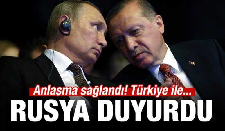 Rusya'dan son dakika açıklaması: Anlaşma sağlandı!