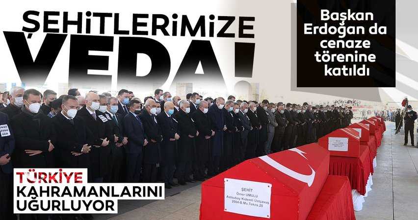 Türkiye şehitlerini uğurluyor