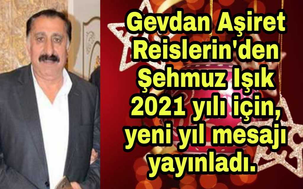 Yeni yıl mesajı