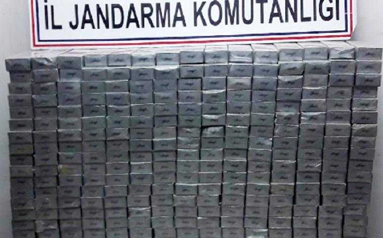 Çaldıran’da 7 bin 820 paket sigara ele geçirildi