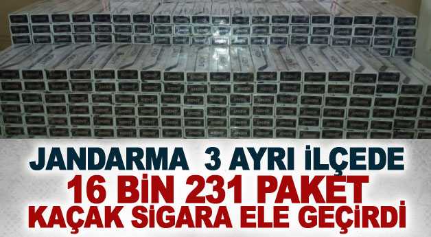Van'da Kaçak Sigara Operasyonu...