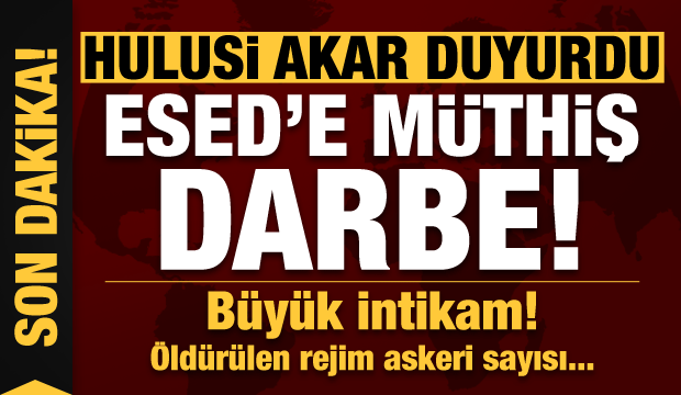 Hulusi Akar'dan son dakika açıklaması!
