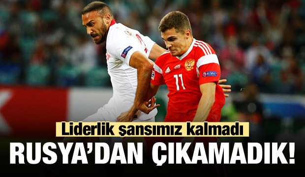 Milliler liderlik şansını kaybetti!