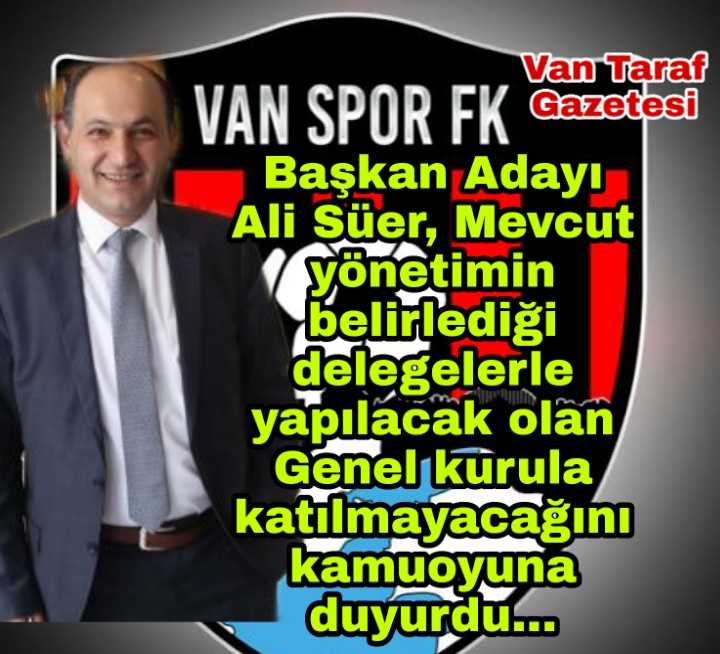 SÜER'DEN BOMBA GİBİ AÇIKLAMA...
