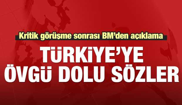 Erdoğan-Guterres ile görüştü