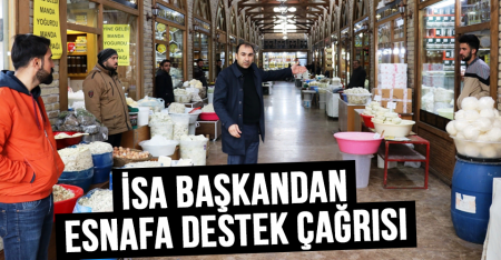 İsa Başkandan Kiracı Esnaftan Kira Alınmamalıdır dedi....