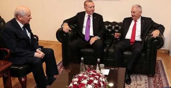 Meclis'te 3'lü görüşme...