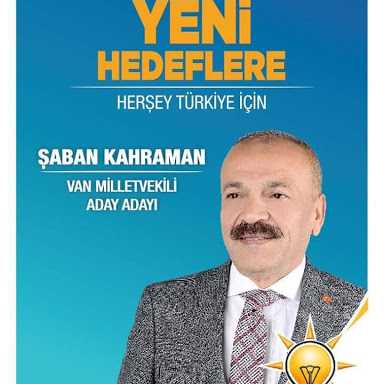 Ak parti Milletvekili Aday adayı olan Şaban Kahraman bir mesaj yayınladı.