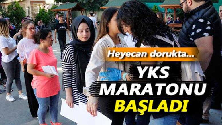 YKS maratonu başladı