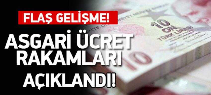 Asgari ücret açıklandı