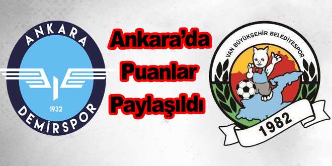 Ankara'da Puanlar Paylaşıldı