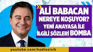 Ali Babacan nereye koşuyor?