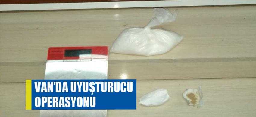 Van’da uyuşturucu operasyonu