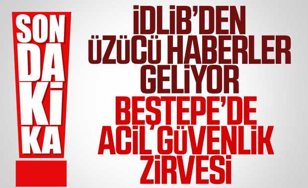 Beştepe'de güvenlik zirvesi