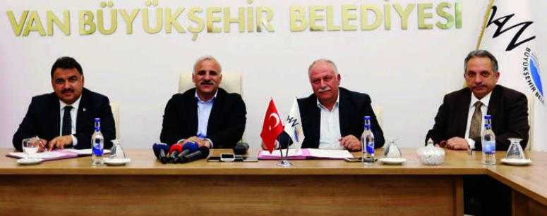 Van’da 87 milyon TL’ye mal olacak arıtma tesisinin son imzaları atıldı