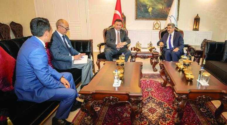 Büyükelçi Omuraliyev’den Vali Bilmez’e ziyaret...