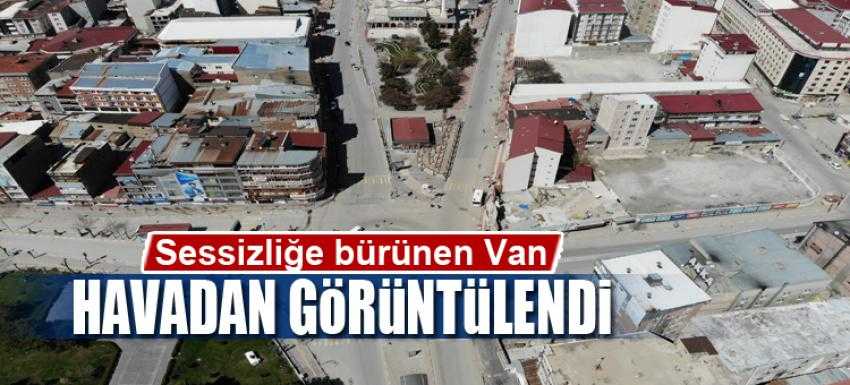 Van, havadan görüntülendi