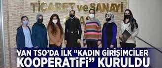 Vanda ‘Kadın girişimci Kooperatifi’ kuruldu!