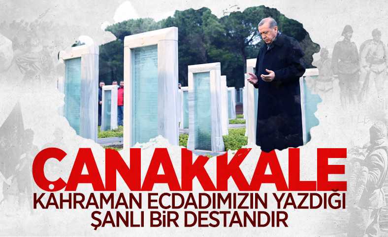 Erdoğan'dan 18 Mart mesajı