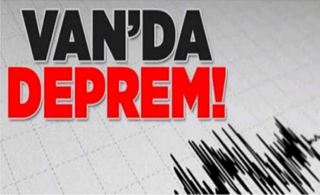 Van’da deprem