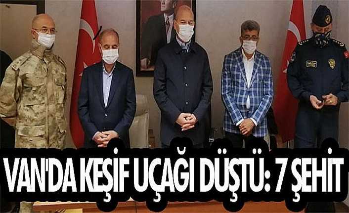 uçağı düştü: 7 şehit