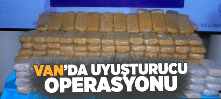 Van'da Uyuşturucu Operasyonu