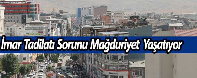 İmar Tadilatı Sorunu Mağduriyet Yaşatıyor