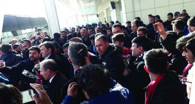 B.B.Vanspor'a coşkulu karşılama…