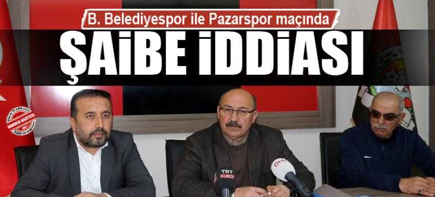 Van Büyükşehir Belediyespor ile Pazarspor maçında şaibe iddiası