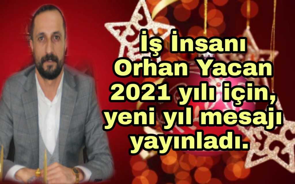 Yeni yıl mesajı
