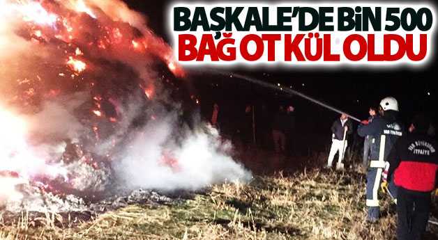 Van'ın Başkale İlçesi Yanıyor...!!!