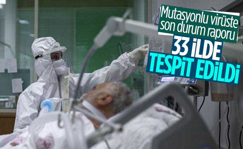 Mutasyonlu virüsün görüldüğü il sayısı 33'e yükseldi!